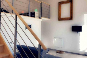 Grand LOFT 73m2 Renové Centre Ville vue jardin 8 couchages